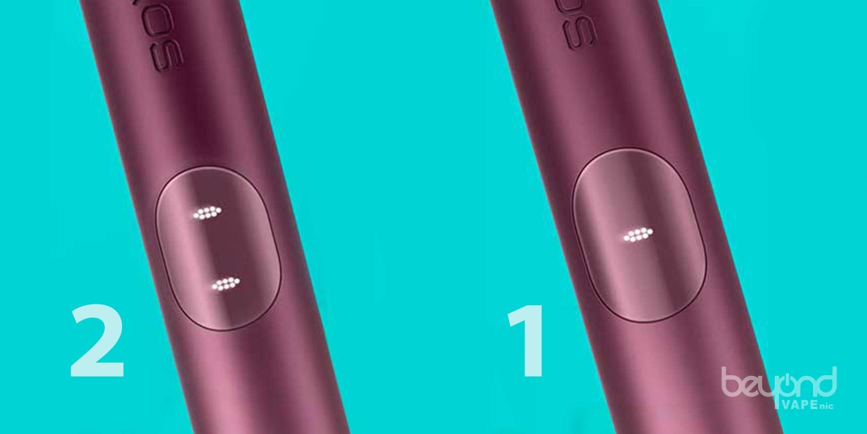 アイコスイルマi タッチスクリーン表示 喫煙可能本数