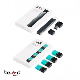 JUULスターターキット JUUL本体ブラック メンソールカートリッジ付き