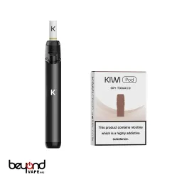 KIWI Black Starter Kit - ドライタバコ付き 40MG 3.4mL 600パフ