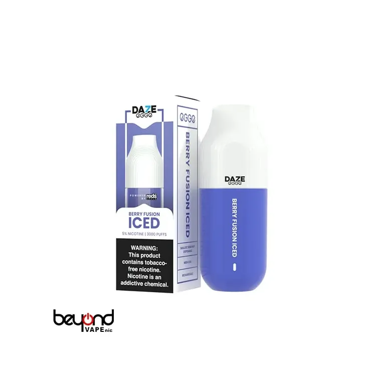 EGGE Berry Fusion ICED (ベリー フュージョン アイスド) nicotine 5% 3000パフ