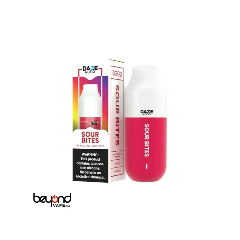 EGGE Sour Bites (サワーバイト) nicotine 5% 3000パフ