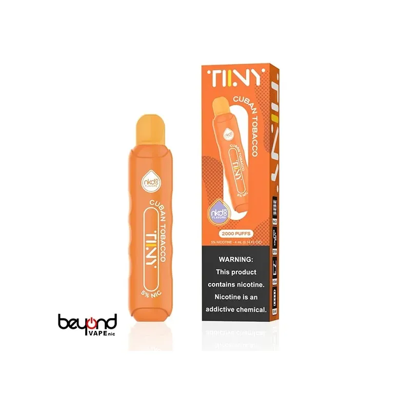 使い捨て電子タバコ Tiiny キューバンタバコ