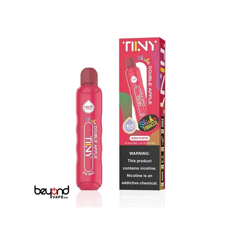 使い捨て電子タバコ Tiiny シーシャ ダブルアップル